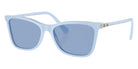 Swarovski SK6004 10061U 55 - Clear Blue / Light Blue Mirrored Silver Int #id:sk600410061u_s:100105