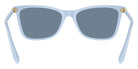 Swarovski SK6004F 10061U 56 - Clear Blue / Light Blue Mirrored Silver Int #id:sk6004f10061u_s:100115