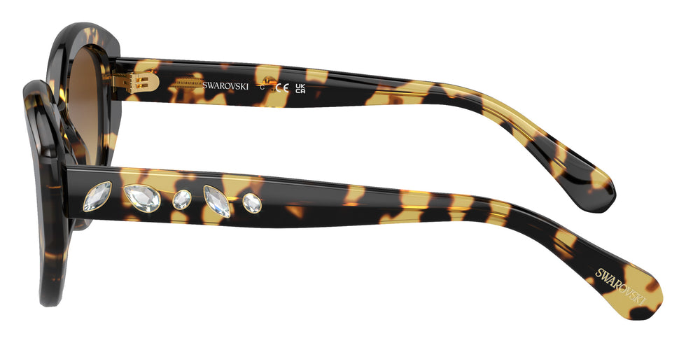 Swarovski SK6005 100913 53 - Medium Havana / Brown Gradient #id:sk6005100913_s:102110