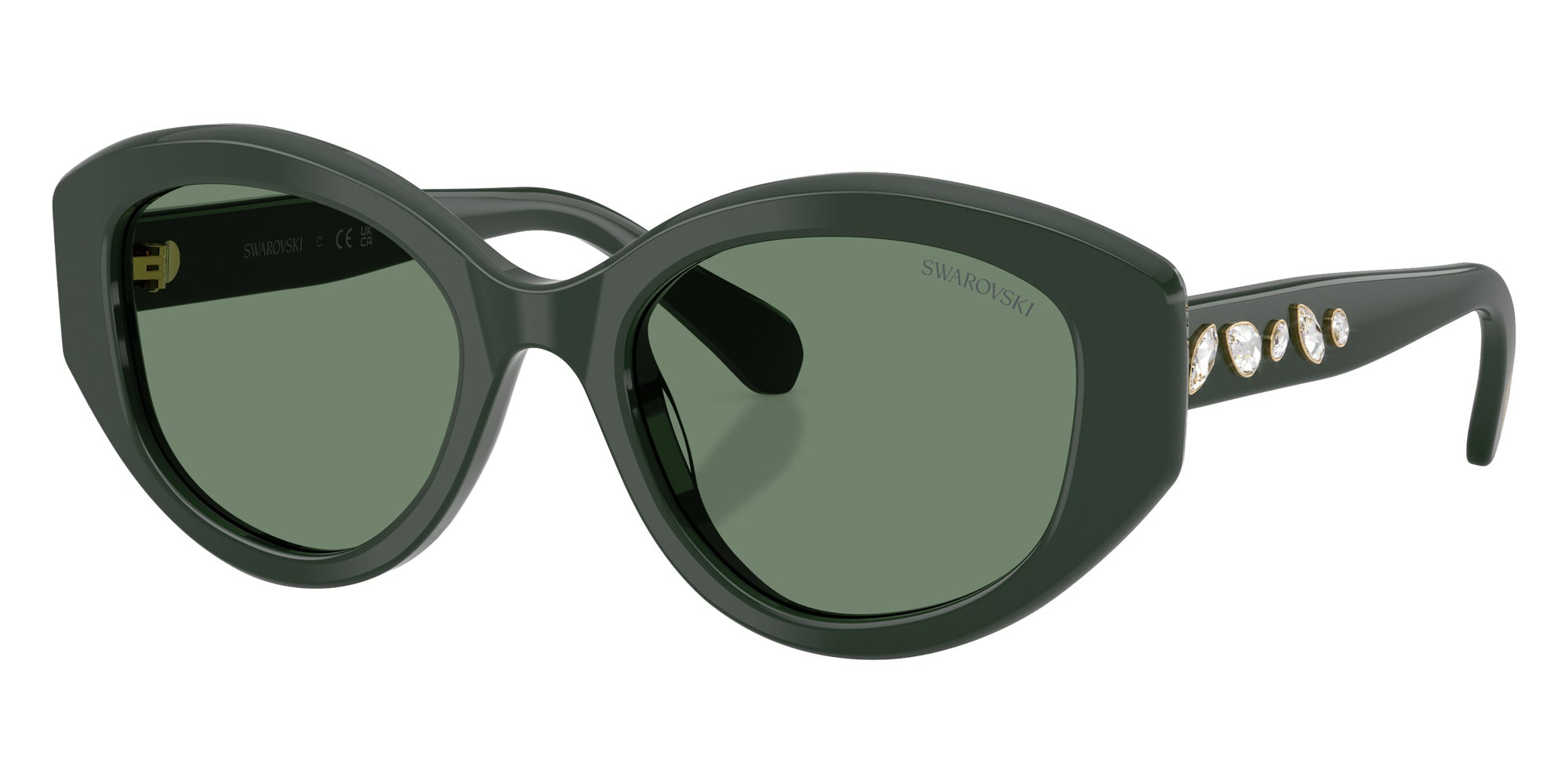 Swarovski SK6005 1026M1 53 - Dark Green / Photo Green #id:sk60051026m1_s:110105