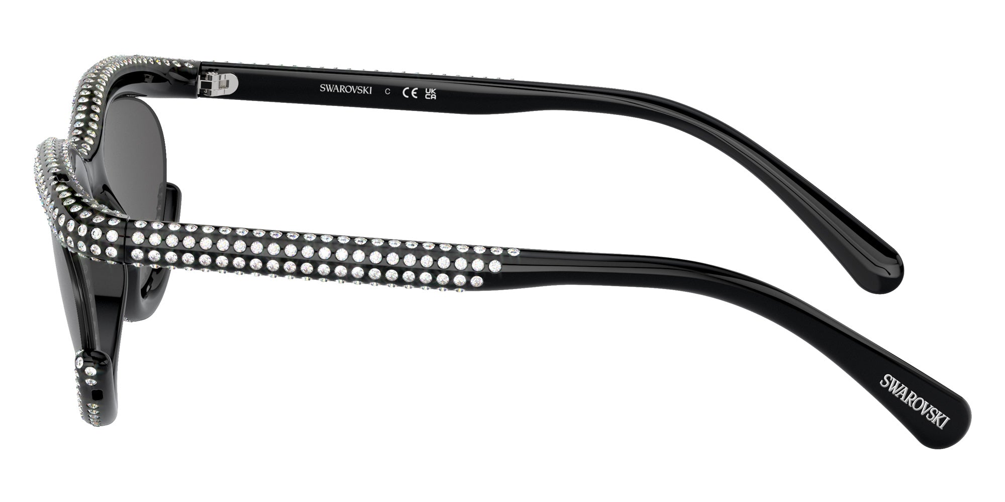 Swarovski SK6006 100187 54 - Black / Dark Gray #id:sk6006100187_s:100110
