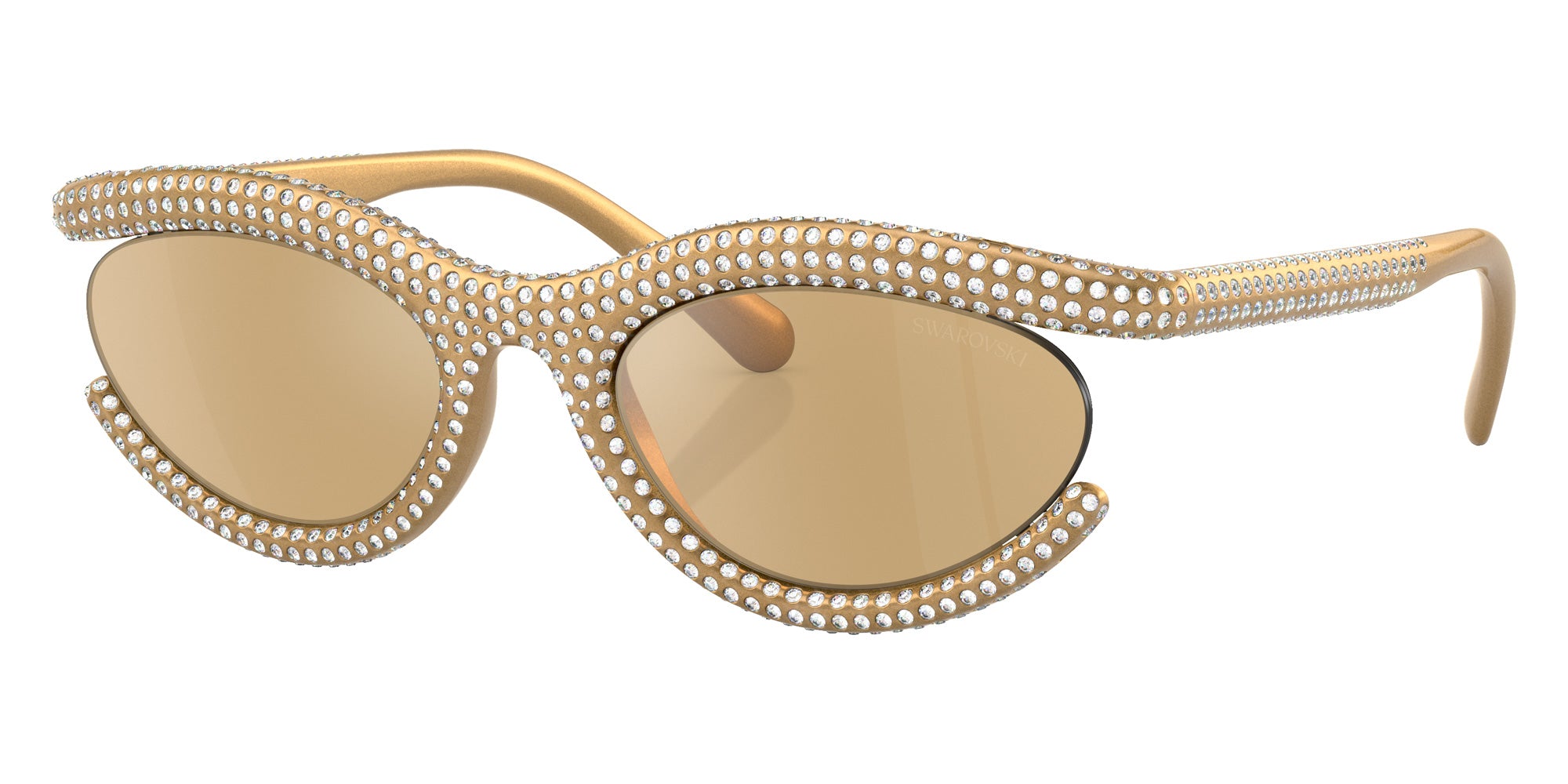 Swarovski SK6006 1022D8 54 - Gold / Light Yellow Mirrored Silver Internal #id:sk60061022d8_s:102105