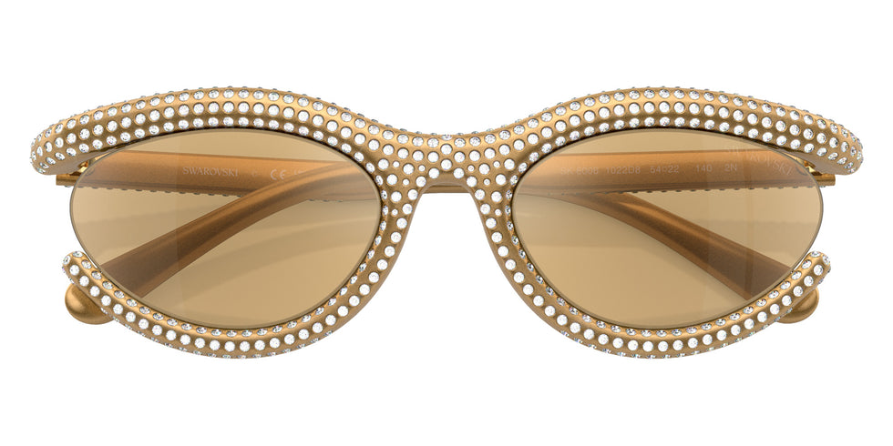 Swarovski SK6006 1022D8 54 - Gold / Light Yellow Mirrored Silver Internal #id:sk60061022d8_s:102120