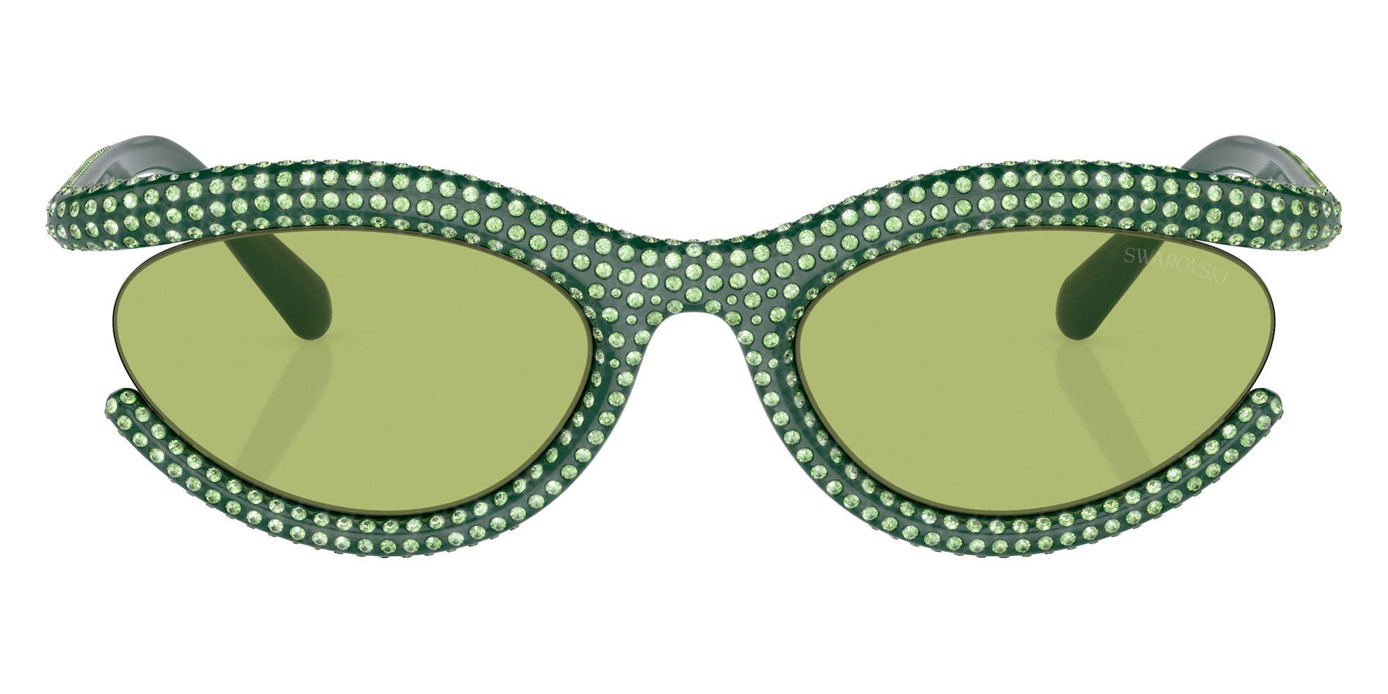 Swarovski SK6006 103430 54 - Green / Light Green Flash Silver Mirrored #id:sk6006103430_s:106100