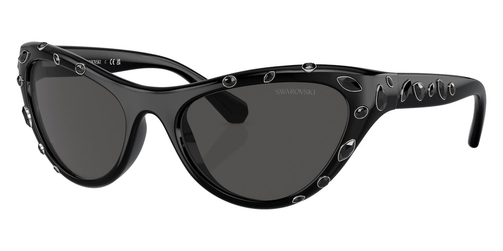 Swarovski SK6007 100187 57 - Black / Dark Gray #id:sk6007100187_s:100105