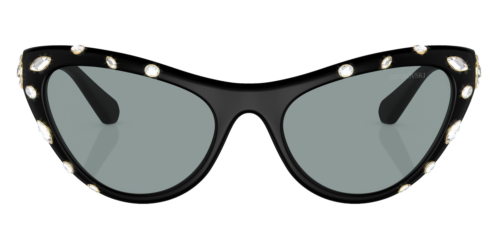 Swarovski SK6007 1020/1 57 - Matte Black / Dark Gray #id:sk600710201_s:102100