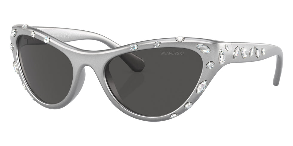 Swarovski SK6007 102187 57 - Metallic Gray / Dark Gray #id:sk6007102187_s:104105