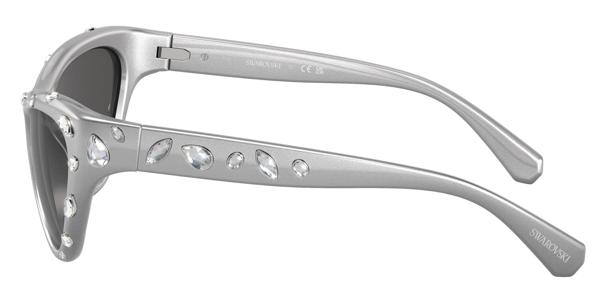 Swarovski SK6007 102187 57 - Metallic Gray / Dark Gray #id:sk6007102187_s:104110