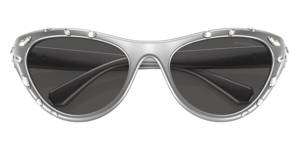 Swarovski SK6007 102187 57 - Metallic Gray / Dark Gray #id:sk6007102187_s:104120