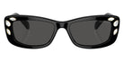 Swarovski SK6008 100187 54 - Black / Dark Gray #id:sk6008100187_s:100100