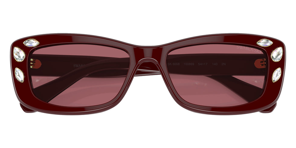 Swarovski SK6008 100869 54 - Burgundy / Burgundy #id:sk6008100869_s:104120
