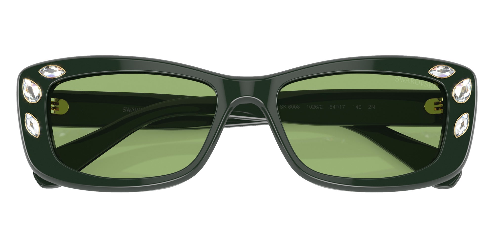 Swarovski SK6008 1026/2 54 - Dark Green / Dark Green #id:sk600810262_s:108120