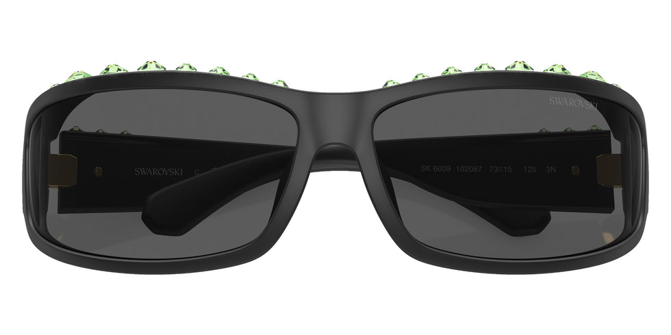 Swarovski SK6009 102087 73 - Matte Black / Dark Gray #id:sk6009102087_s:100120