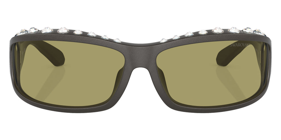 Swarovski SK6009 102182 73 - Dark Gray / Green #id:sk6009102182_s:102100