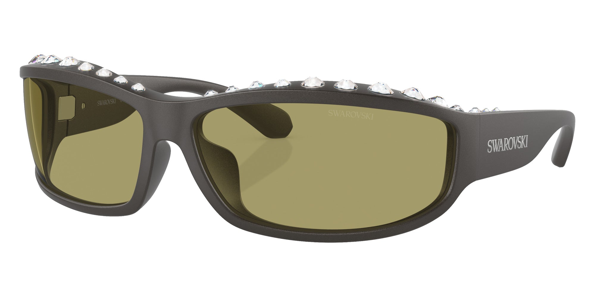 Swarovski SK6009 102182 73 - Dark Gray / Green #id:sk6009102182_s:102105