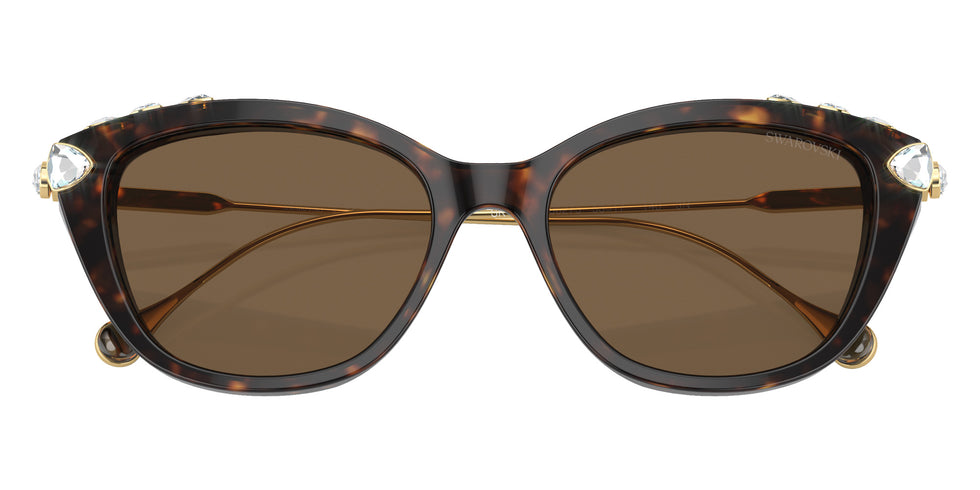 Swarovski SK6010 100273 53 - Havana / Dark Brown #id:sk6010100273_s:100120
