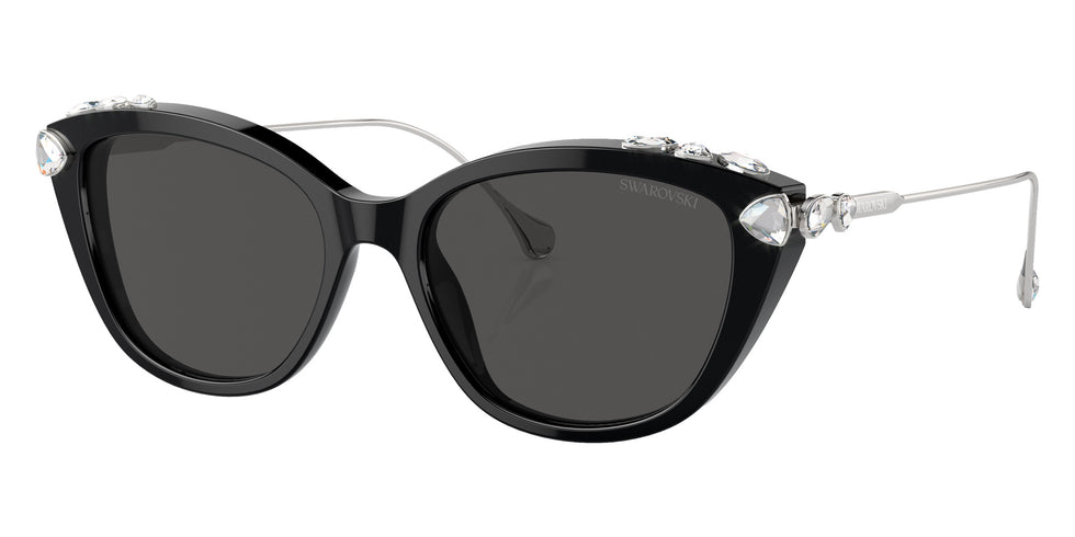 Swarovski SK6010 103887 53 - Black / Dark Gray #id:sk6010103887_s:102105
