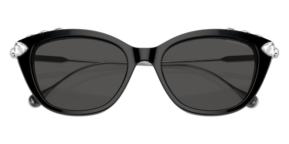Swarovski SK6010 103887 53 - Black / Dark Gray #id:sk6010103887_s:102120