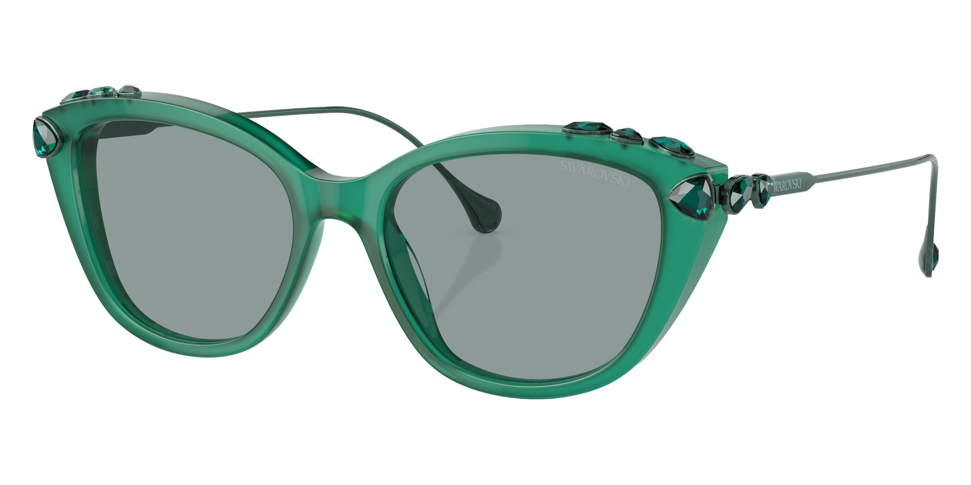 Swarovski SK6010 2003/1 53 - Opal Green / Dark Gray #id:sk601020031_s:108105