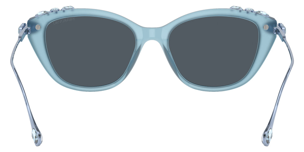 Swarovski SK6010 200487 53 - Opal Light Blue / Dark Gray #id:sk6010200487_s:110115
