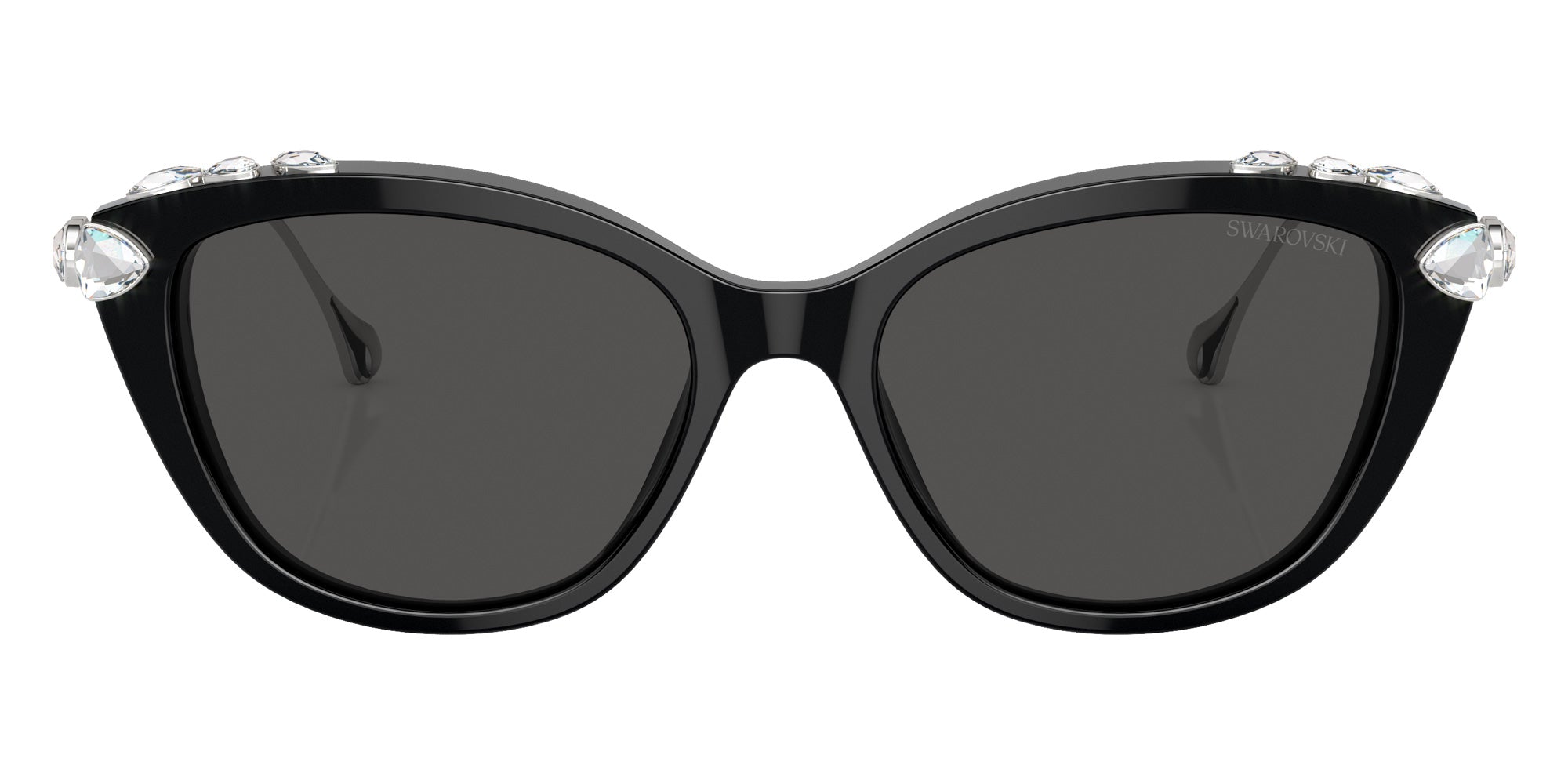 Swarovski SK6010F 103887 55 - Black / Dark Gray #id:sk6010f103887_s:100100