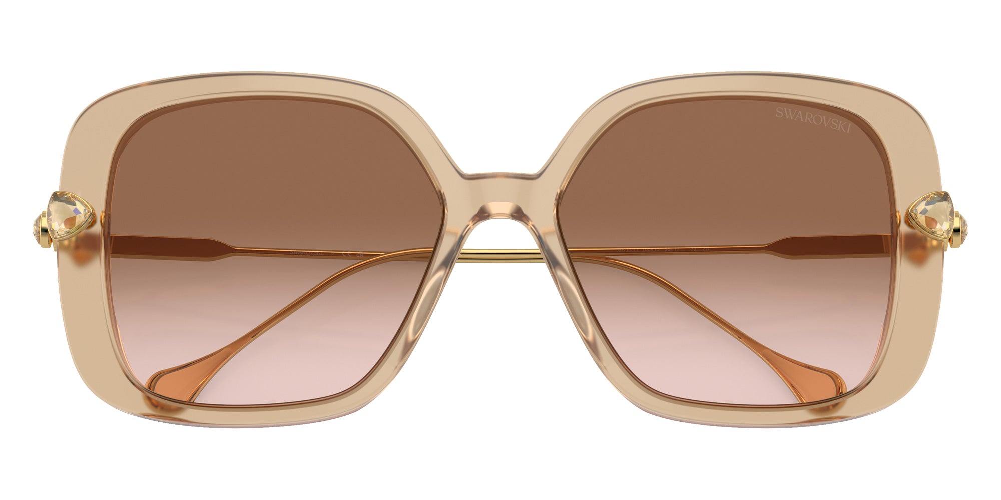Swarovski SK6011 103413 55 - Beige Transparent / Gradient Brown #id:sk6011103413_s:102120