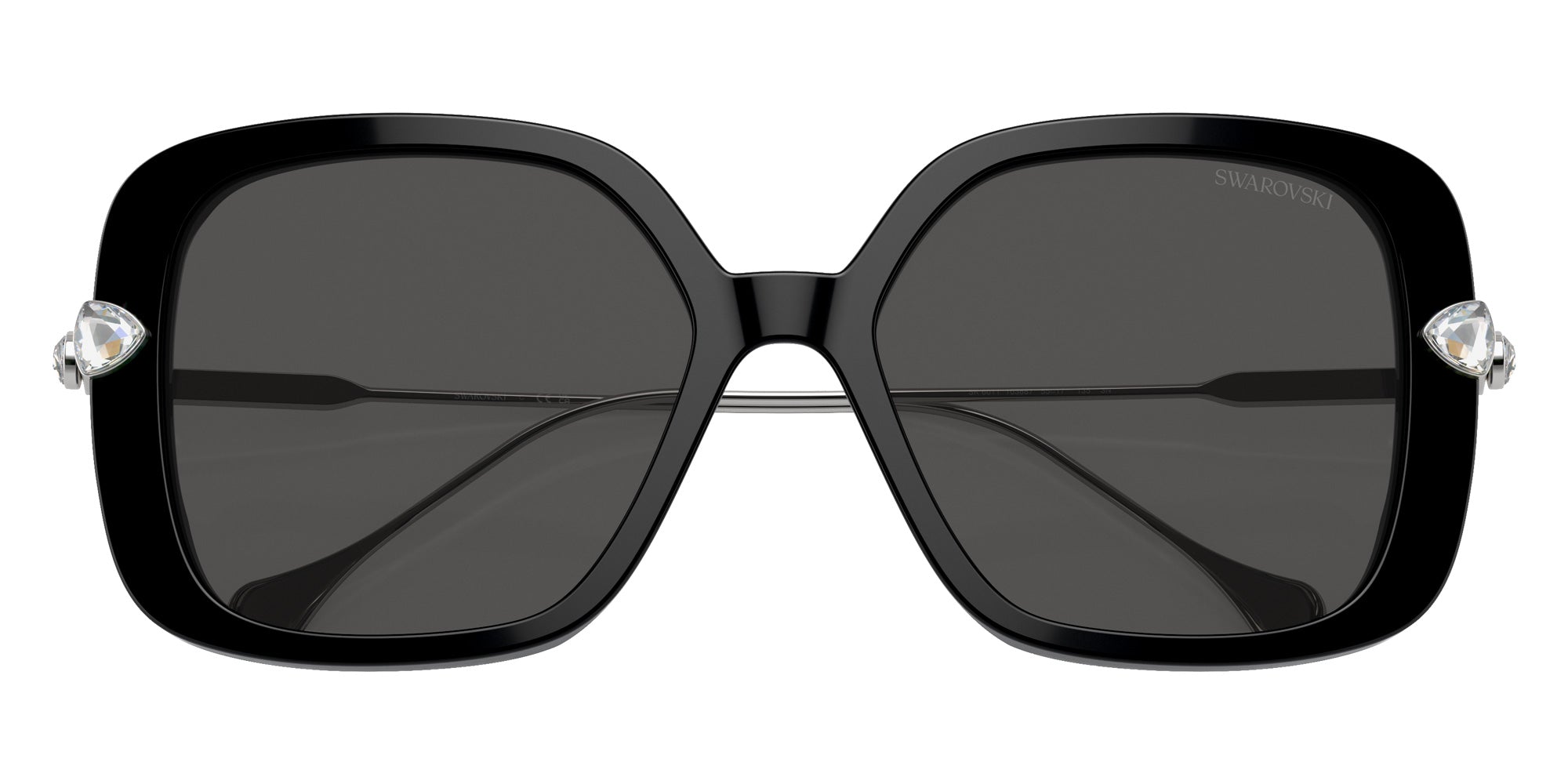 Swarovski SK6011 103887 55 - Black / Dark Gray #id:sk6011103887_s:104120