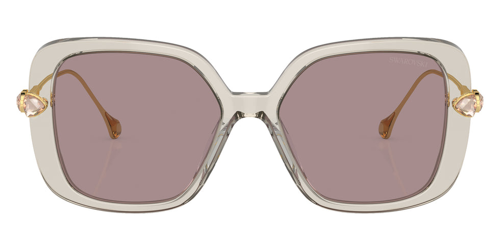 Swarovski SK6011 3003LA 55 - Transparent Light Brown / Violet #id:sk60113003la_s:110100