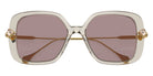 Swarovski SK6011 3003LA 55 - Transparent Light Brown / Violet #id:sk60113003la_s:110120