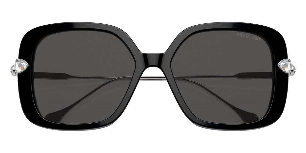 Swarovski SK6011F 103887 56 - Black / Dark Gray #id:sk6011f103887_s:100120