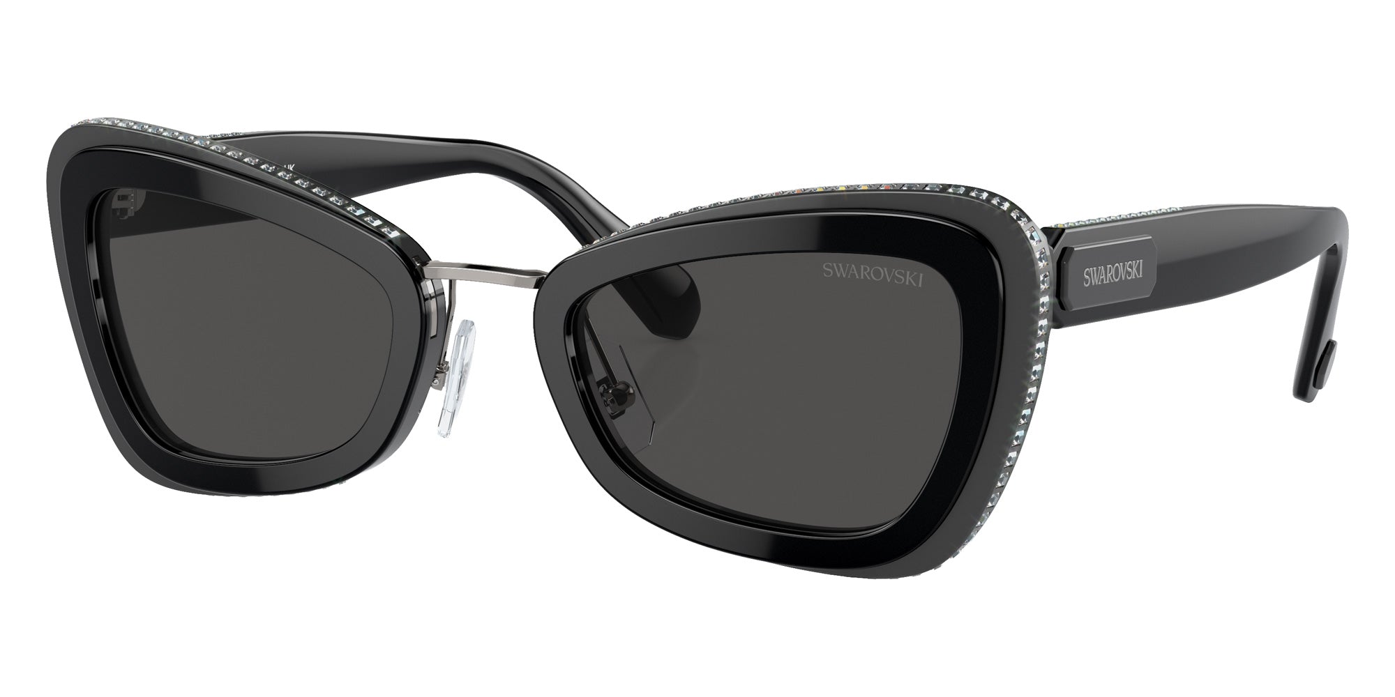 Swarovski SK6012 101087 52 - Black/Gray / Dark Gray #id:sk6012101087_s:100105
