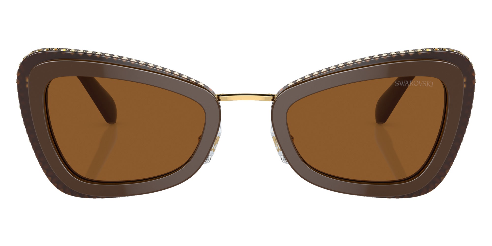 Swarovski SK6012 101173 52 - Brown Light Brown / Dark Brown #id:sk6012101173_s:102100