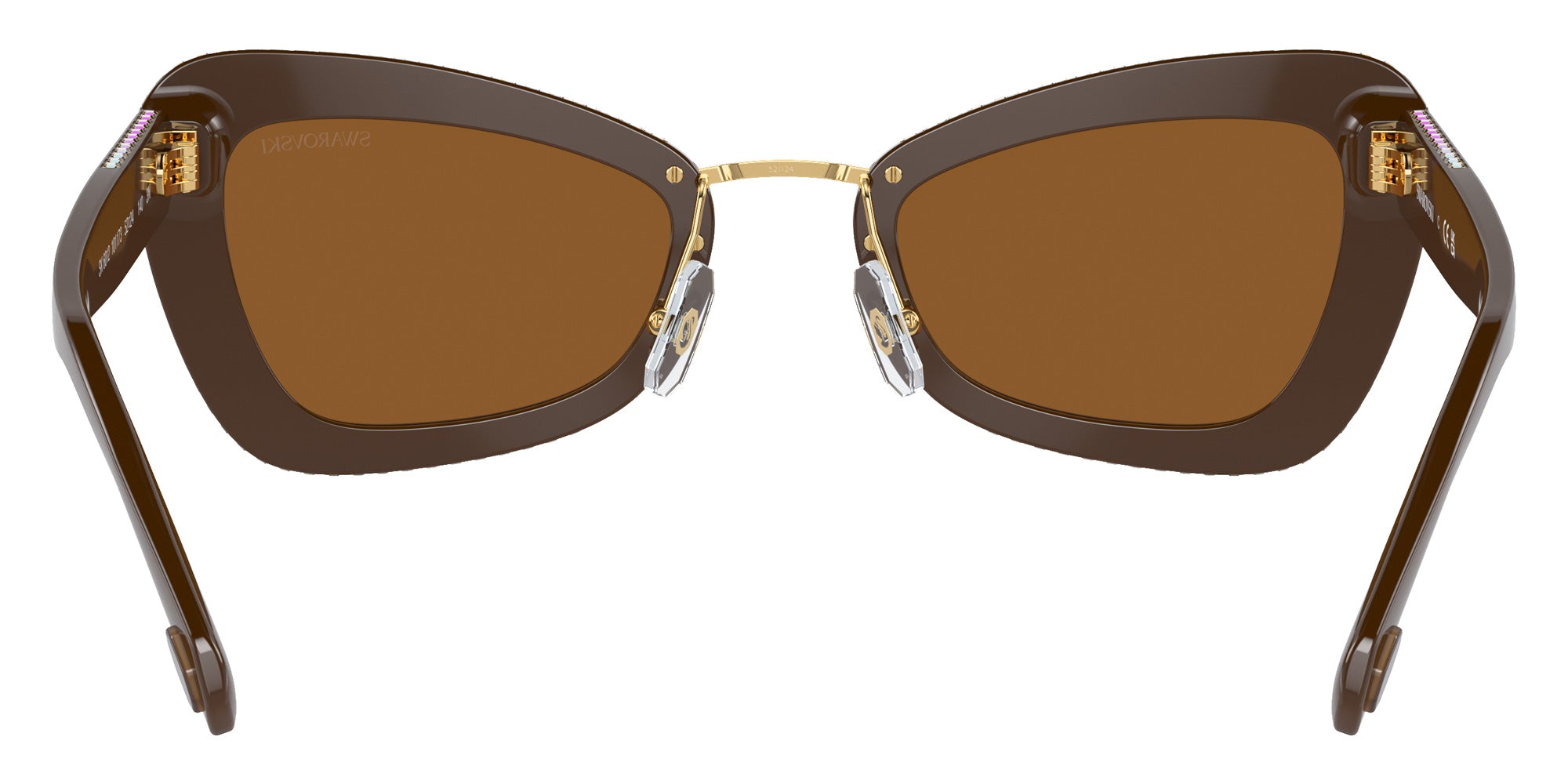 Swarovski SK6012 101173 52 - Brown Light Brown / Dark Brown #id:sk6012101173_s:102115