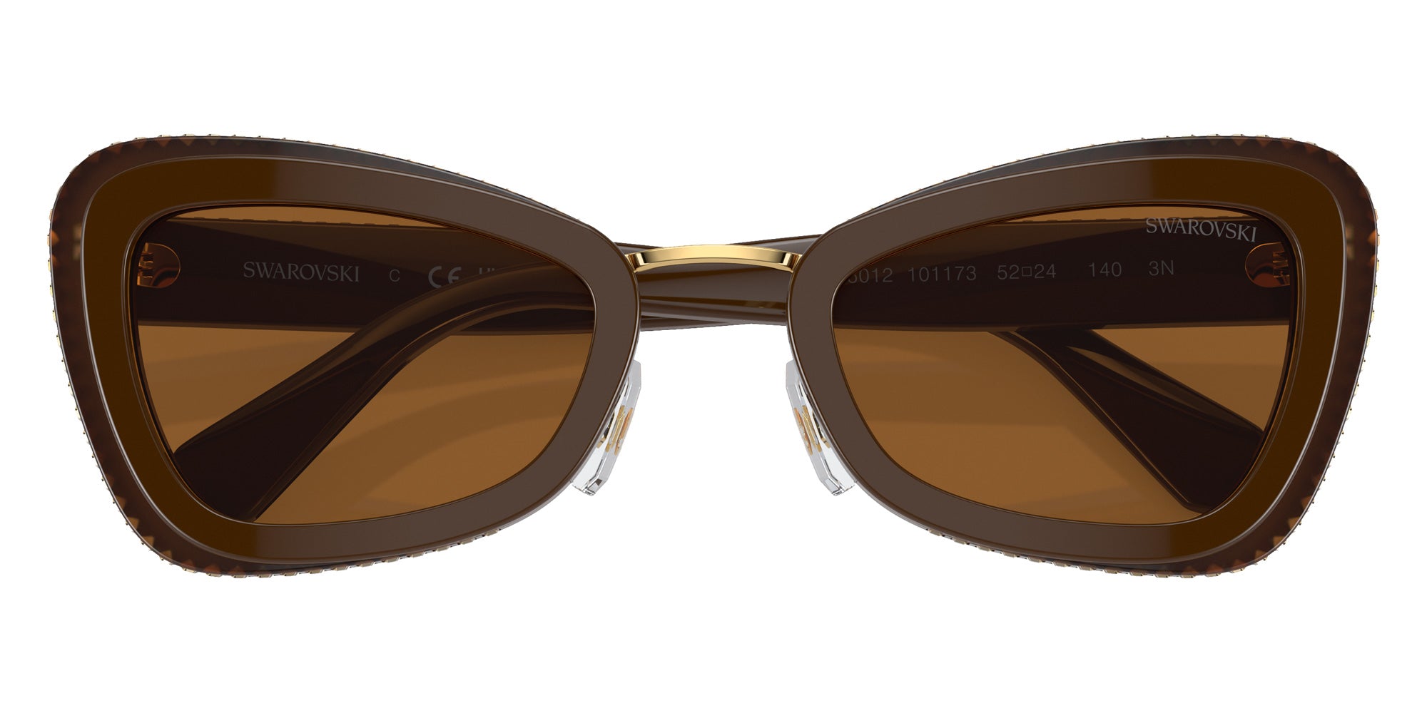 Swarovski SK6012 101173 52 - Brown Light Brown / Dark Brown #id:sk6012101173_s:102120
