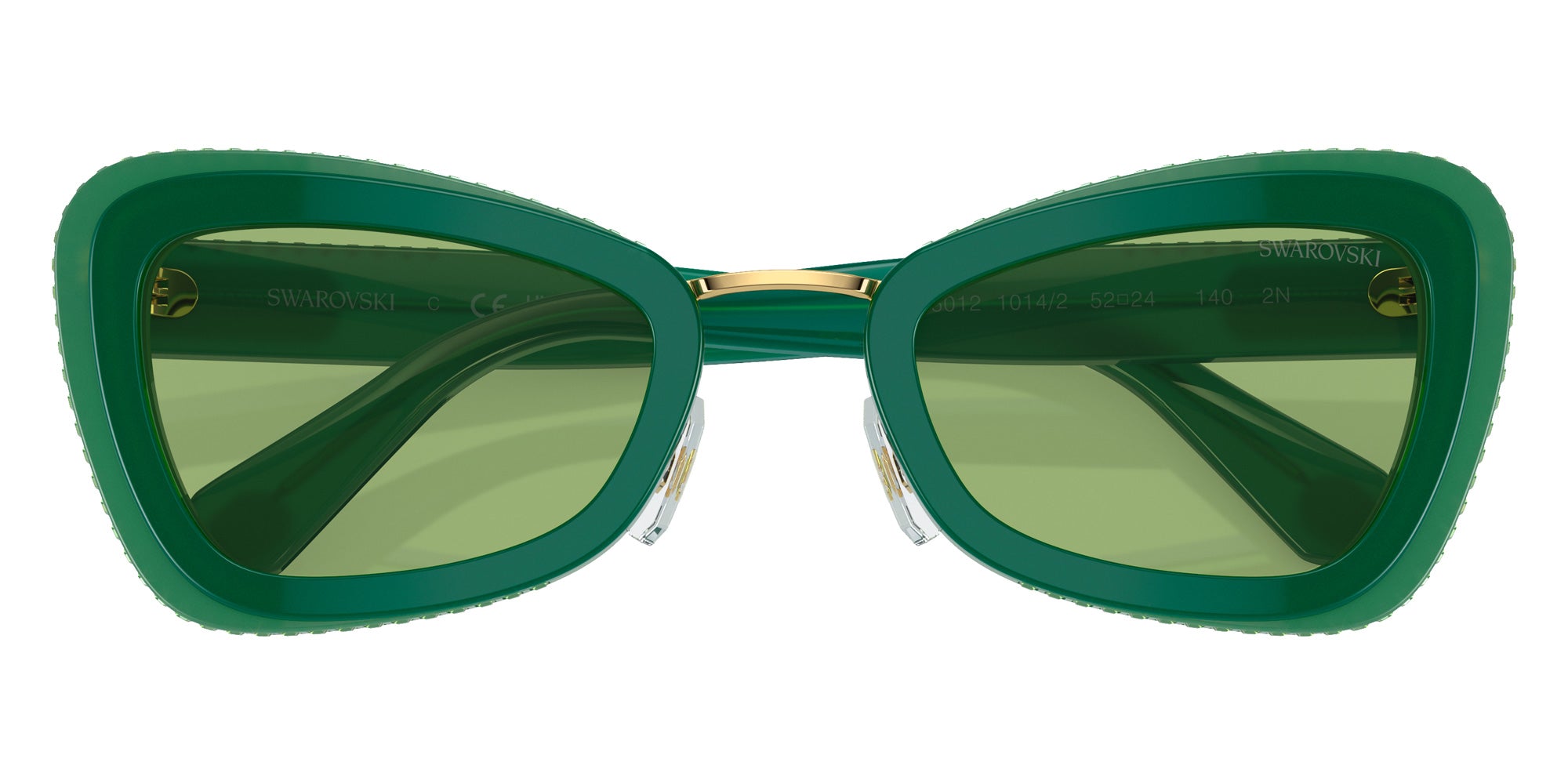 Swarovski SK6012 1014/2 52 - Green / Dark Green #id:sk601210142_s:108120