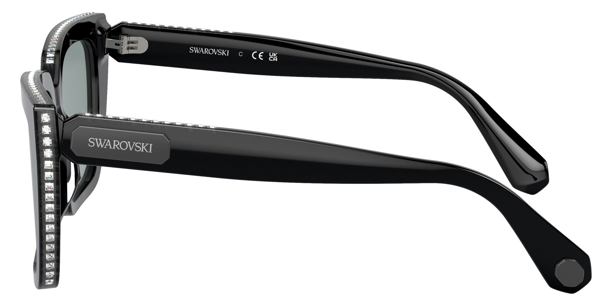 Swarovski SK6013 1010/1 54 - Black / Dark Gray #id:sk601310101_s:100110