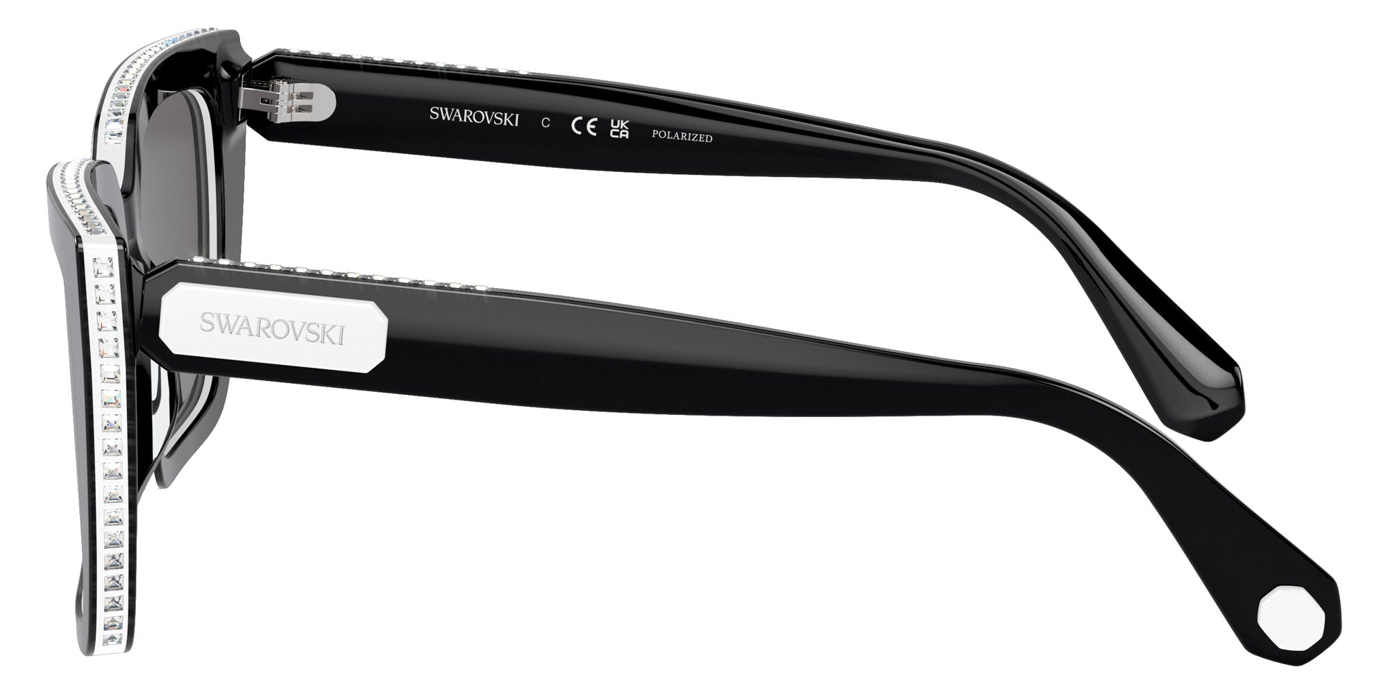 Swarovski SK6013 101581 54 - Black / Dark Gray Polarized #id:sk6013101581_s:102110