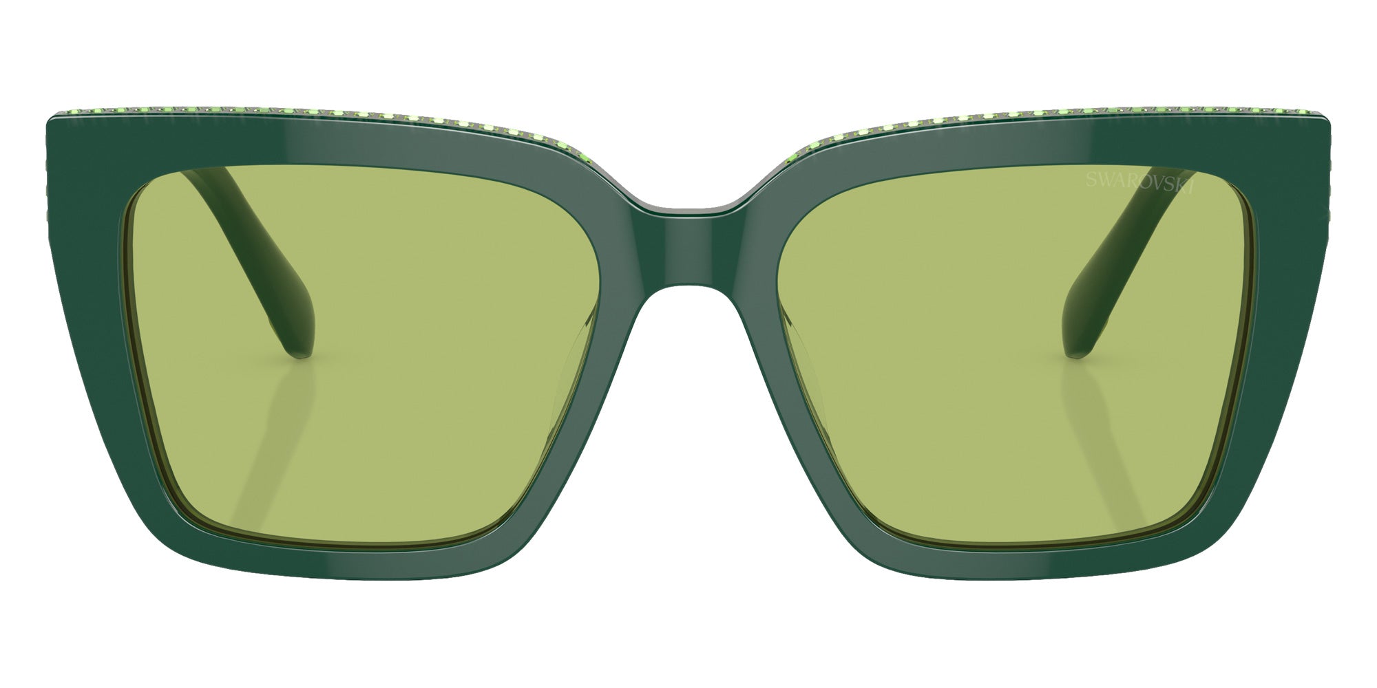 Swarovski SK6013 101730 54 - Green / Light Green Flash Silver Mirrored #id:sk6013101730_s:104100