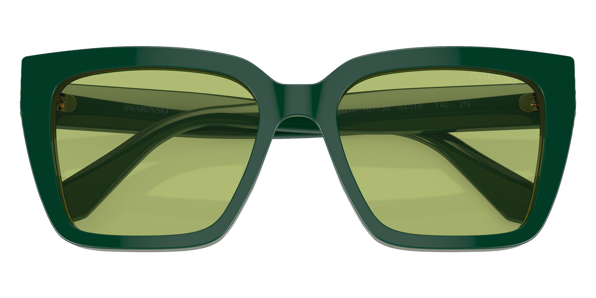 Swarovski SK6013 101730 54 - Green / Light Green Flash Silver Mirrored #id:sk6013101730_s:104120