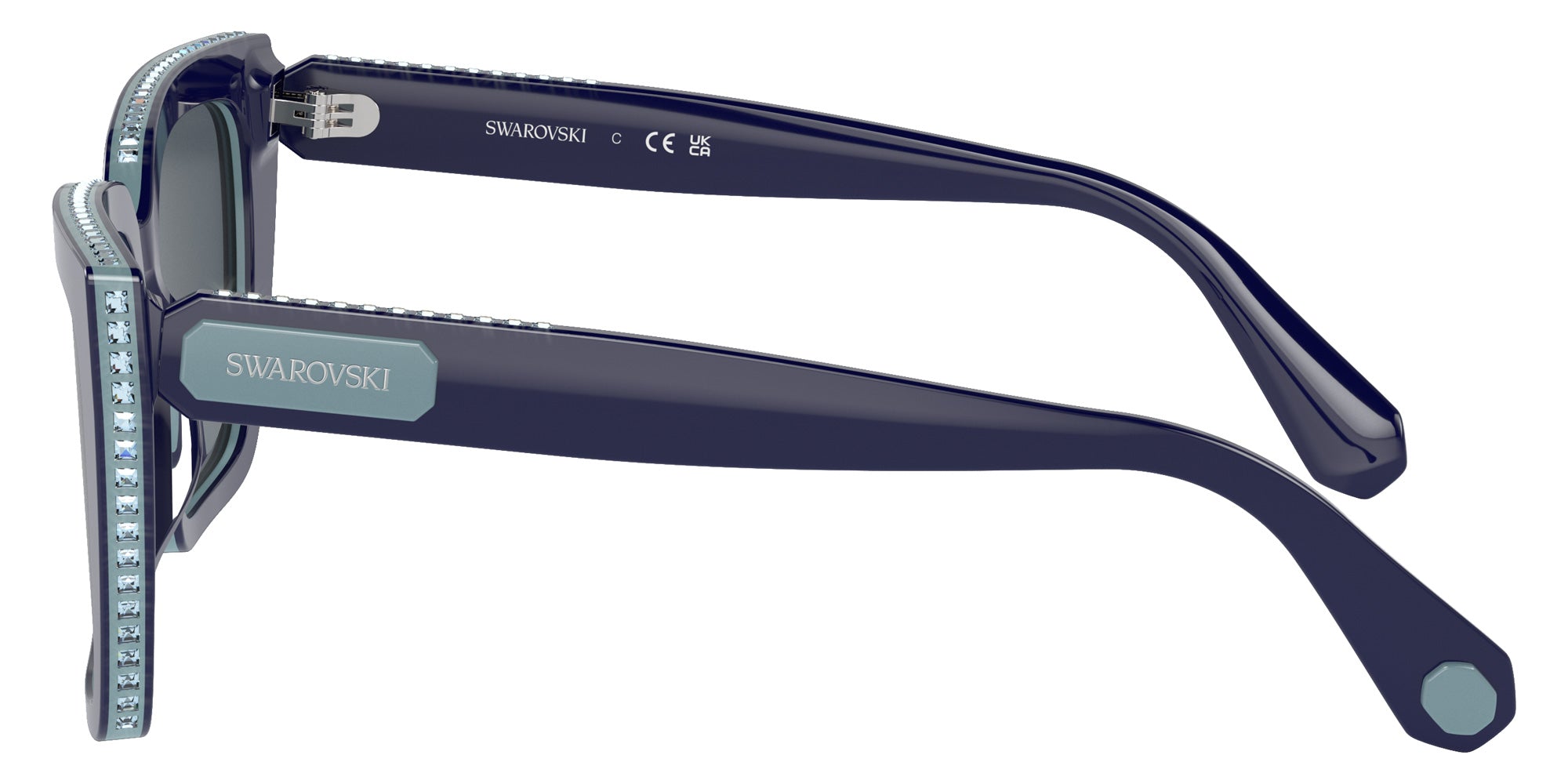 Swarovski SK6013 101887 54 - Blue / Dark Gray #id:sk6013101887_s:106110