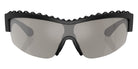 Swarovski SK6014 10016G 138 - Matte Black / Light Gray Mirrored Silver #id:sk601410016g_s:100100