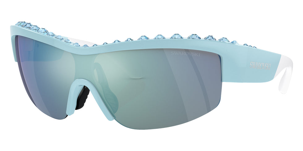 Swarovski SK6014 103655 138 - Light Blue / Light Green Mirrored Blue #id:sk6014103655_s:106105