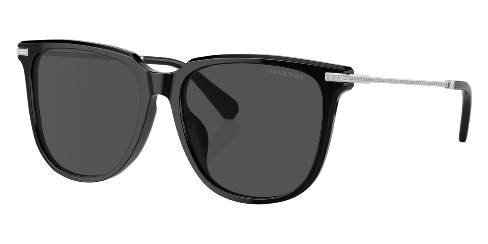 Swarovski SK6015D 100187 55 - Black / Dark Gray #id:sk6015d100187_s:100105