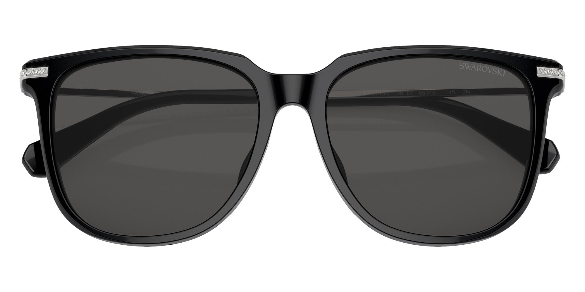 Swarovski SK6015D 100187 55 - Black / Dark Gray #id:sk6015d100187_s:100120