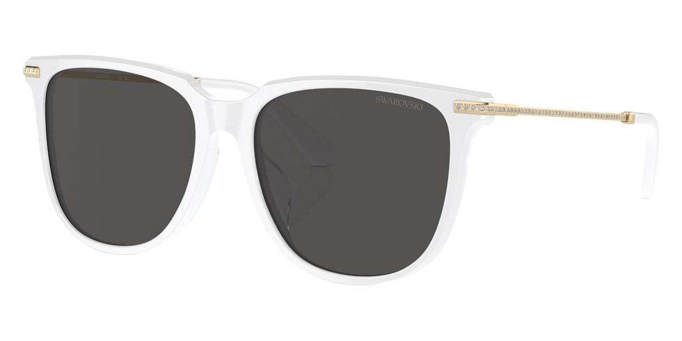 Swarovski SK6015D 103387 55 - White Opal / Dark Gray #id:sk6015d103387_s:104105