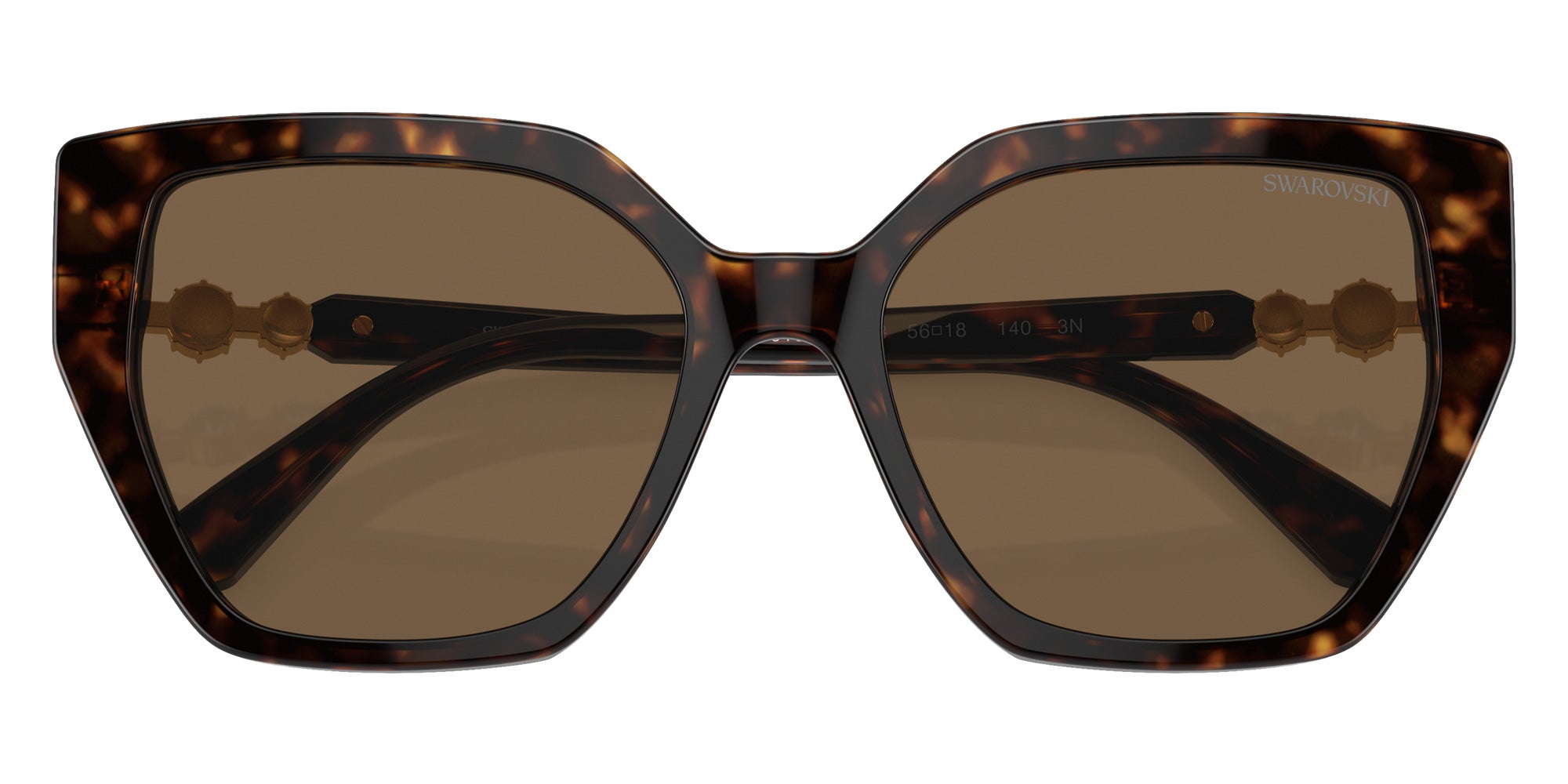 Swarovski SK6016 100273 56 - Dark Havana / Dark Brown #id:sk6016100273_s:102120