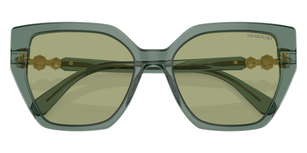 Swarovski SK6016 104382 56 - Transparent Green / Dark Green #id:sk6016104382_s:106120
