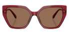 Swarovski SK6016 105573 56 - Transparent Burgundy / Dark Brown #id:sk6016105573_s:108100