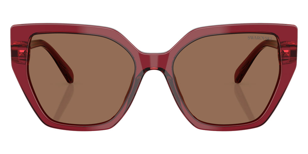 Swarovski SK6016 105573 56 - Transparent Burgundy / Dark Brown #id:sk6016105573_s:108100