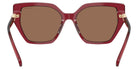 Swarovski SK6016 105573 56 - Transparent Burgundy / Dark Brown #id:sk6016105573_s:108115
